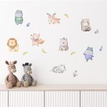 Baby Animal Wall Decal Stickers