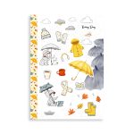 Hand Drawn Sticker Sheet - Rainy Day