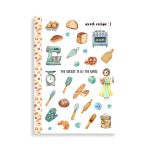 Hand Drawn Sticker Sheet - The Secret Recipe