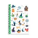 Hand Drawn Sticker Sheet - The Witch Frog