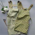 Polka Dot Cotton Apron