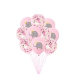 10 Pack Pink Elephant Balloons