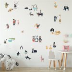 Nordic Animal Wall Stickers