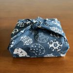 Furoshiki Fabric Wrapping Cat Design