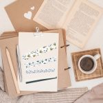 Boho botanical washi strips for scrapbooking, journaling, and planners