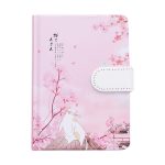 Japanese Cat Notebook with Magnetic Buckle