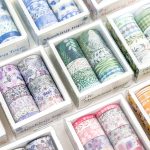 Flower Washi Tape Set of 10