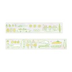Cute Character Transparent Washi Tape
