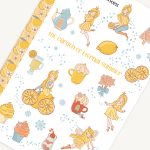 Lemon Princess Sticker Sheet