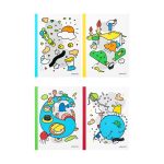 Kokuyo Campus B5 Notebook Illustrator Series - Space Sushi