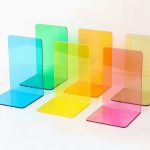 Colour Tinted Bookends