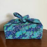 Furoshiki Fabric Wrapping Sakura Blue Desin