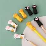 3 Pack Cute Cat Paw Pencil Caps