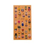 Kraft Paper Animal Stickers