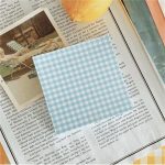 Notepads in Gingham Pattern