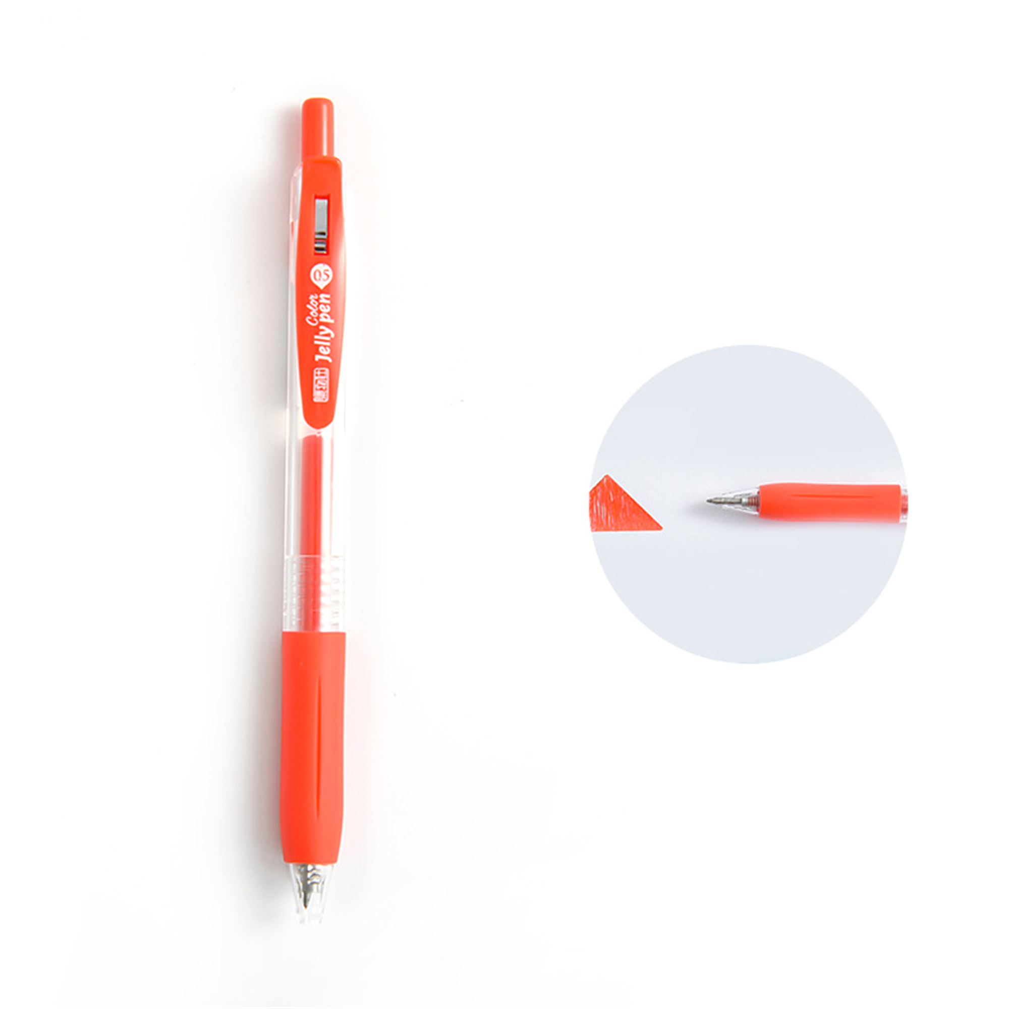 Gel Ink Pens Colour Selection - Coral Red | MoshiMoshi UK