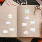 Hand-drawn Passport Stamp Sticker Grab Bag