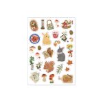 Magical forest theme sticker sheet - Picnic