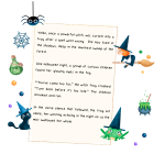 Hand Drawn Sticker Sheet - The Witch Frog