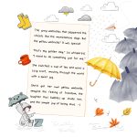 Hand Drawn Sticker Sheet - Rainy Day