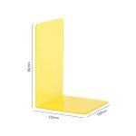 colour tinted bookends yellow