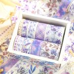 Flower Washi Tape Set of 10