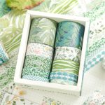 Flower Washi Tape Set of 10