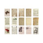 Vintage Style Crafting Paper