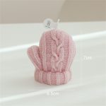 Mitten Shaped Candle