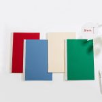 4 Pack B5 Colour Coded Notebook Set